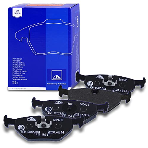 ATE 13.0460 3605.2 Jeu de plaquettes frein préparé pour indicateur d'usure, contact signal d'usure exclu BMW: 3 Touring, Compact, Z4 Roadster 4006633122733