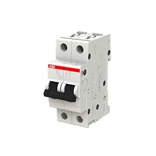 ABB Miniatyrkretsbrytare S202-B6, 2-polig, typ B, brytkapacitet 6/10 kA, 6 A ström (2CDS252001R0065) 4016779466400 ABB Miniatyrkretsbrytare S202-B6, 2-polig, typ B, brytkapacitet 6/10 kA, 6 A ström (2CDS252001R0065) 4016779466400