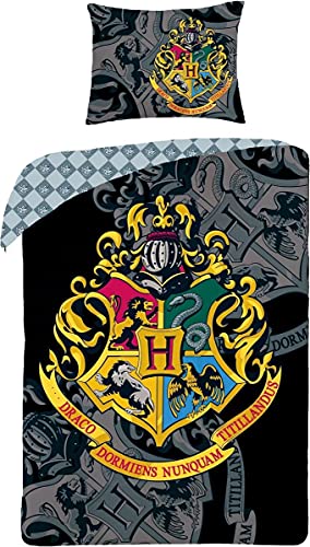 Harry Potter Hogwarts Sängkläder 2i1 Design 4 100 procent bomull 5902729048750