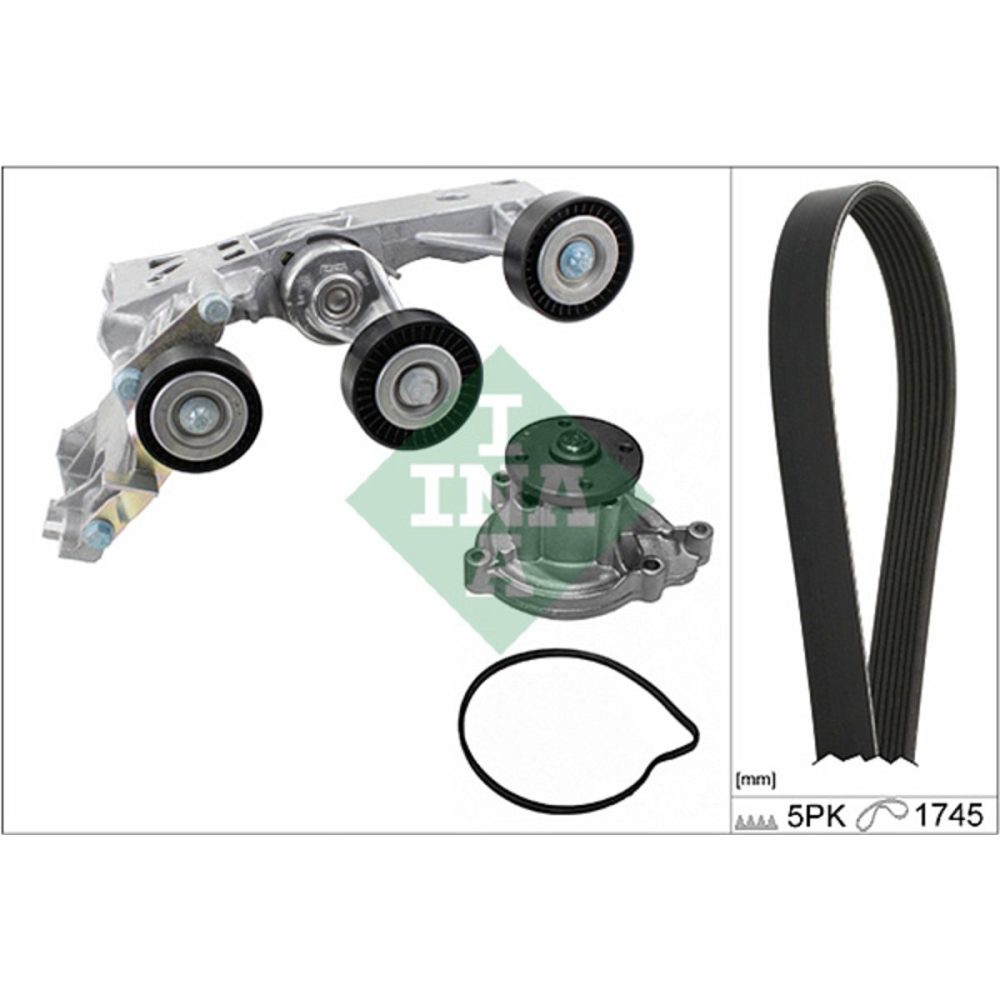 INA Vattenpump + spårremssats - 529 0148 30 4014870576035