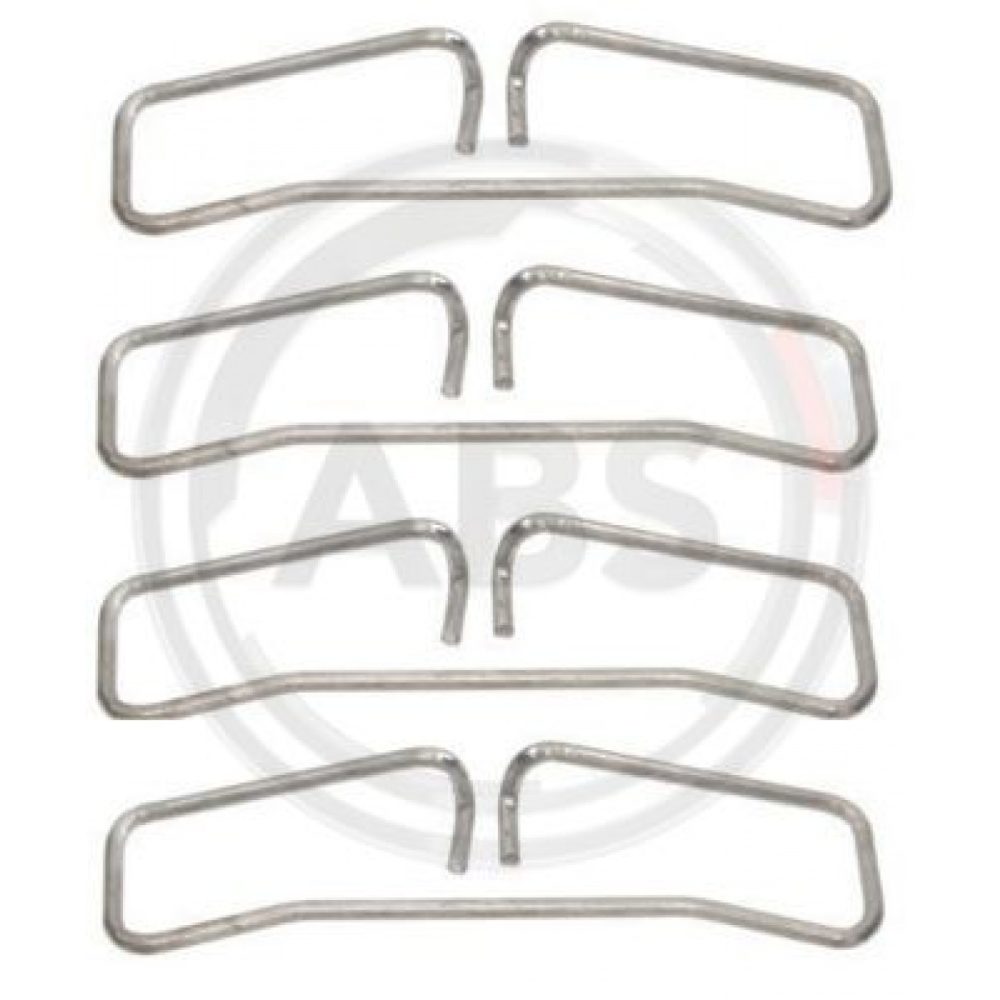A.B.S. 1691Q Kit d’accessoires, plaquette de frein à disque 8717109499971