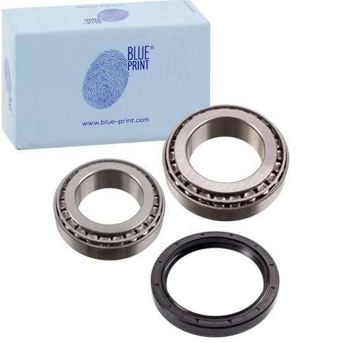 BLUE PRINT ADZ98202 Kit de roulements roue Essieu avant gauche, droit avec bague d'étanchéité 68, 75 Roulement à rouleaux coniques 5050063982022