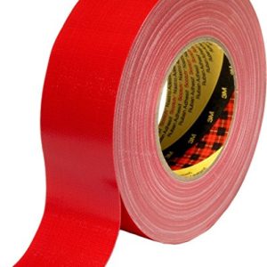 3M Tygtejp 389 Textilplastbelagd Röd 50mm x 50m 4046719648146