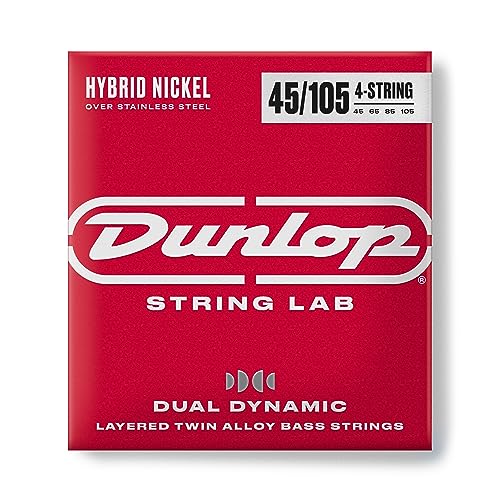 DUNLOP låga strängar Hybrid nickel 45 105 710137134751 DUNLOP låga strängar Hybrid nickel 45 105 710137134751