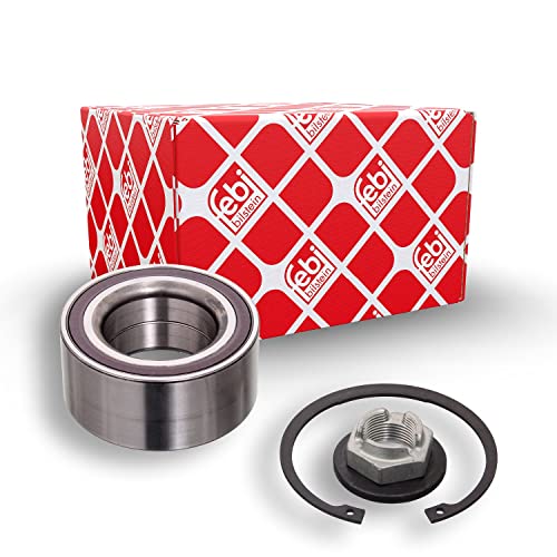 FEBI BILSTEIN 102786 Kit de roulements roue Essieu avant avec bague magnétique intégré, ABS 83 Roulement à billes contact oblique 4054224027868