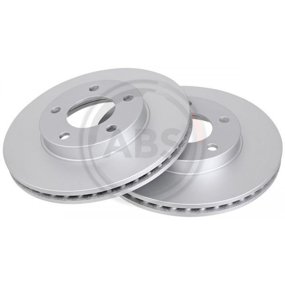 A.B.S. 17430 Disque de frein 278 24 5 114,3 ventilé revêtu MAZDA: Tribute Break, FORD: Maverick SUV 8717109255911