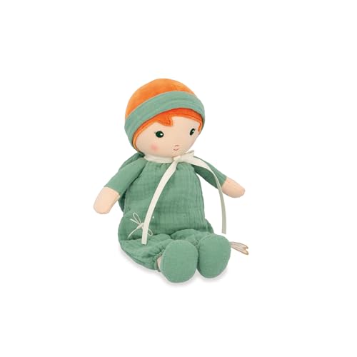 KALOO Ömhet Min 1:a Olivia tygdocka trasdocka 25 cm chiffongoveraller vacker presentask anpassningsbar tejp från födseln, K200010 3666502000107 KALOO Ömhet Min 1:a Olivia tygdocka trasdocka 25 cm chiffongoveraller vacker presentask anpassningsbar tejp från födseln, K200010 3666502000107
