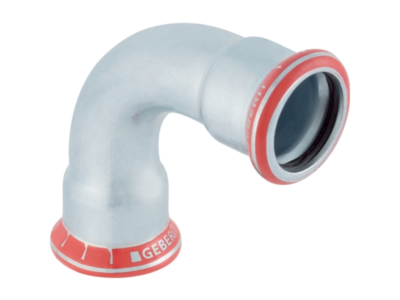 Geberit Rörböj 90° 76,1 mm 4024723201090