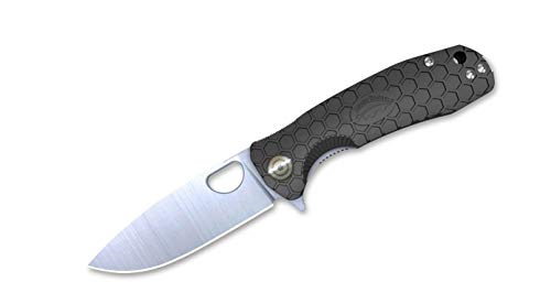 Honey Badger unisex vuxna flipper D2 stor svart fickkniv, svart, 20,8 4045011216329