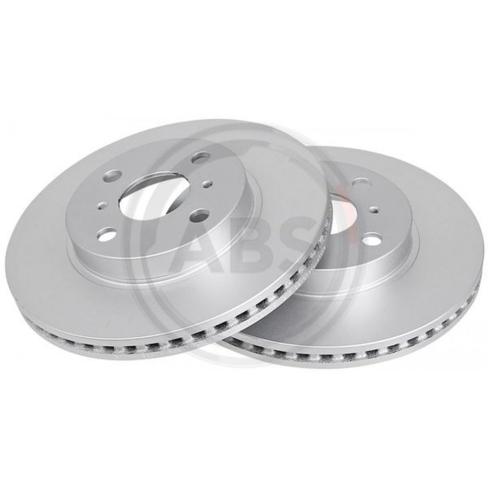 A.B.S. 17748 Disque de frein 255 22 4 100 ventilé revêtu TOYOTA: Yaris III 3/5 portes, II iQ 8717109544725