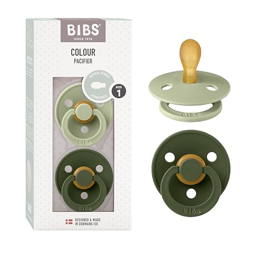 BIBS Colour Napp 2 pack Latex Stl 1 Symmetrisk, Sage/Hunter Green 5713795249039 BIBS Colour Napp 2 pack Latex Stl 1 Symmetrisk, Sage/Hunter Green 5713795249039
