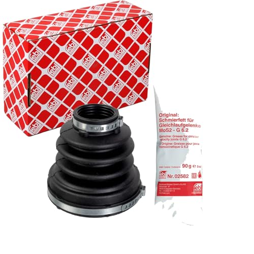 FEBI BILSTEIN 177599 Soufflet de Cardan du côté boîte vitesses, Essieu avant droit NBR (caoutchoucs nitrile) VOLVO: S40 II, V50, C30 4054224775998