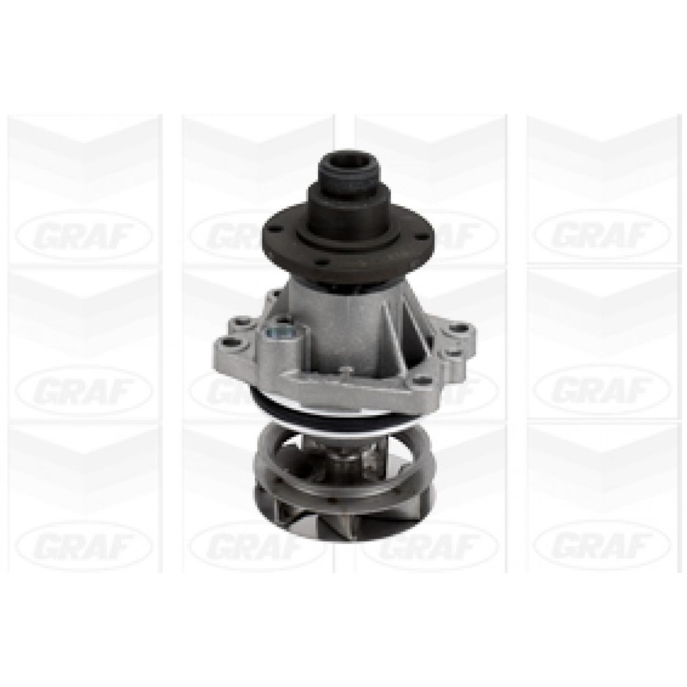 GRAF PA502A Pompe à eau avec bague d'étanchéité mécanique Tôle d'acier pour système dentrainement courroie trapézoïdale nervures BMW: 5 Berline 8032747263402