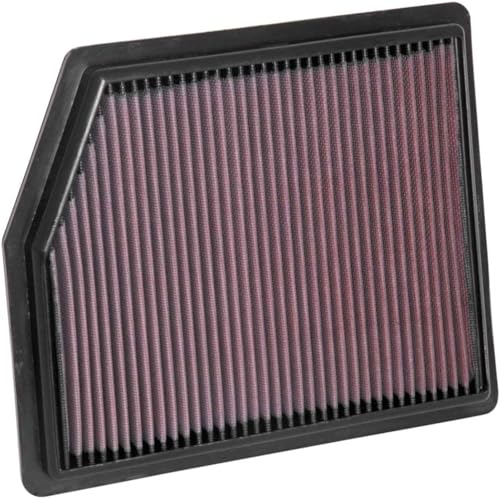 K&N Filters 33 2713 Luftfilter 22mm 238mm 281mm kvadratisk Långtidsfilter 24844025210 K&N Filters 33 2713 Luftfilter 22mm 238mm 281mm kvadratisk Långtidsfilter 24844025210