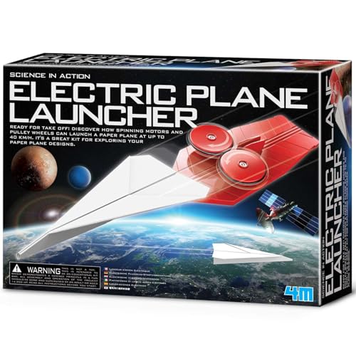 4M Elektrisk pappersplan launcher Science in Action För barn i åldrarna 8+ 4893156034533 4M Elektrisk pappersplan launcher Science in Action För barn i åldrarna 8+ 4893156034533