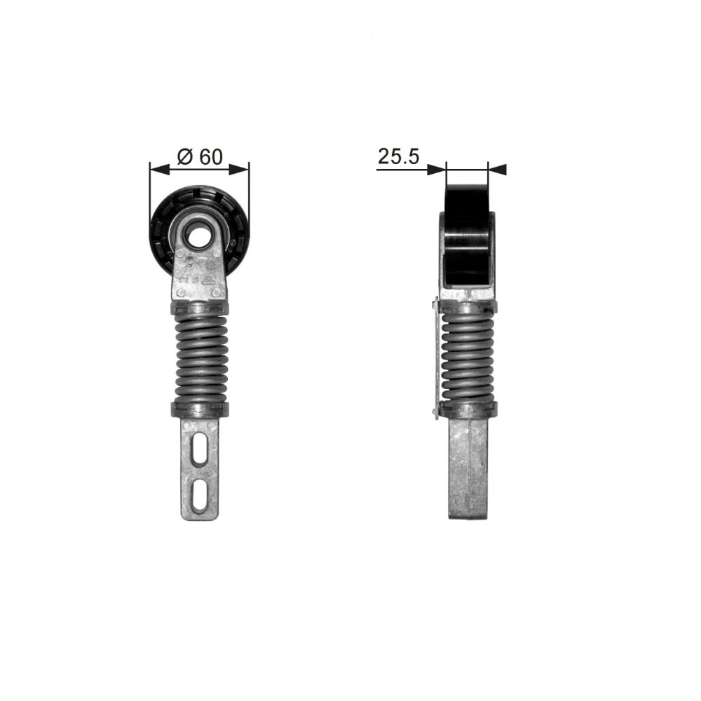 GATES FleetRunner Micro V Kit T38355 Poulie Tendeur RENAULT: Scénic 1, ESPACE 3, MEGANE 1 5414465809682