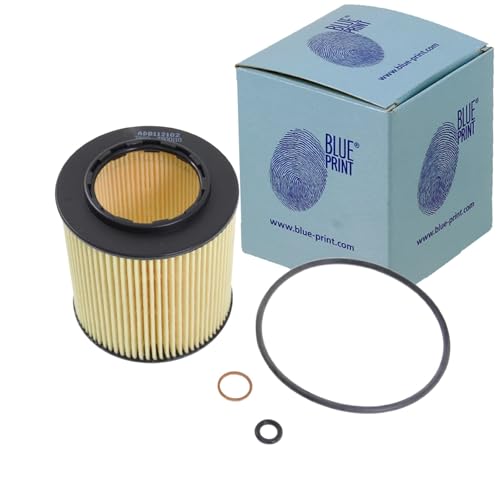 BLUE PRINT ADB112102 Filtre à huile avec bague d'étanchéité joint d'étanchéite Cartouche filtrante BMW: 3 Berline, Touring, 5 Berline 5050063005431