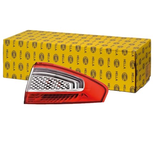 HELLA 9EL 354 997 061 Feu arrière droit Partie extérieure LED, PY21W avec ampoule, sans porte lampe FORD: MONDEO 4 4082300325126