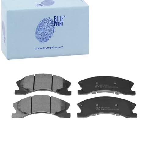 BLUE PRINT ADA104217 Jeu de plaquettes frein Essieu avant avec indicateur d'usure tôle anti bruit, monture JEEP: GRAND CHEROKEE 2 5050063602241