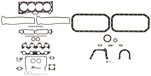 AJUSA 50112200 Jeu complet de joints d’étanchéité, moteur avec joint culasse cylindre, tige soupape FIBERMAX 8427769301896