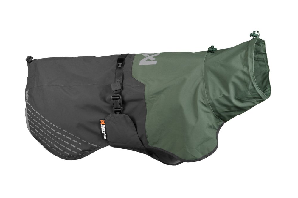 Fjord Regntäcke Grå/Grön 55 cm 7071652296540