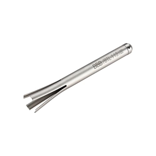 BBB Cycling Unisex vuxen CupOut Cup Remover cykel headset mugg lagerborttagningsverktyg demonteringsverktyg kompatibel med press fit tramplagersystem 24 mm spindel, silver, en storlek 8716683095852