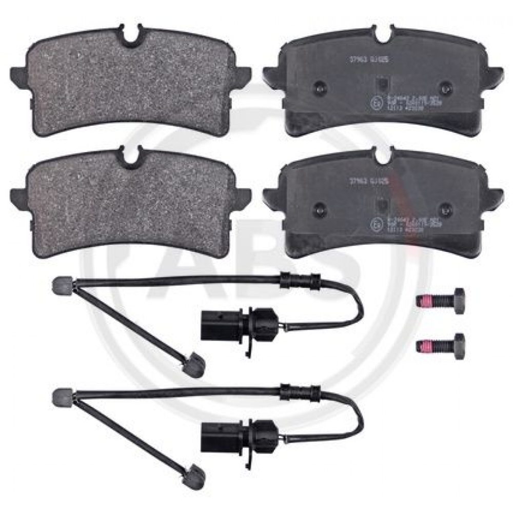 A.B.S. 37963 Jeu de plaquettes frein contact signal d'usure inclus AUDI: A6 C7 Avant, A7 Sportback, Berline, PORSCHE: Macan 8717109615753