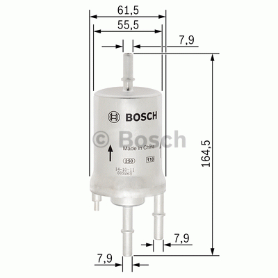 Bosch Bränslefilter 0 450 905 959 4047024023338