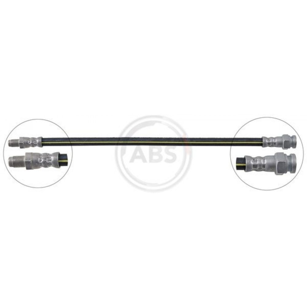 A.B.S. SL 4990 Flexible De Frein 343 INN M10x 1.0 FIAT: Panda I 3/5 portes, Ducato II Сamion à Plateau/Сhâssis, Bus, PEUGEOT: Boxer Van 8717109225136