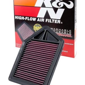 K&N Motor Luftfilter: Hög prestanda, Premium, tvättbar, panelbytesfilter: 20102012 (CR V III, CR V), 33 2437 24844266095 K&N Motor Luftfilter: Hög prestanda, Premium, tvättbar, panelbytesfilter: 20102012 (CR V III, CR V), 33 2437 24844266095