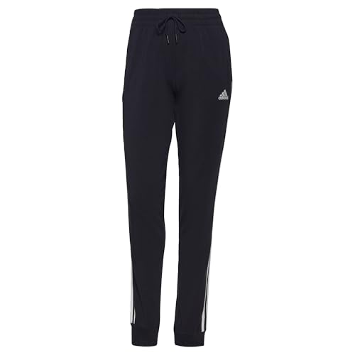 adidas Sportswear Essentials Single 3 Stripes PANT Träningsbyxor, Storlek: SxStandard, Legend ink/white 4064054200454