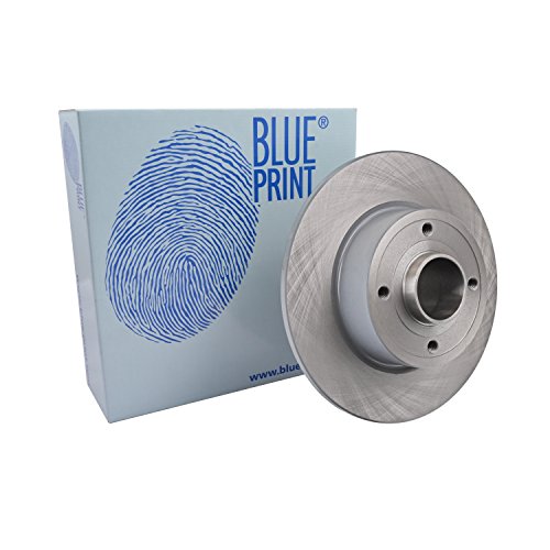 BLUE PRINT ADN143140 Disque de frein Essieu arrière 240 8 4 100 plein revêtu sans roulement roue RENAULT: CLIO 3, MEGANE 2, TWINGO 2 5050063007565