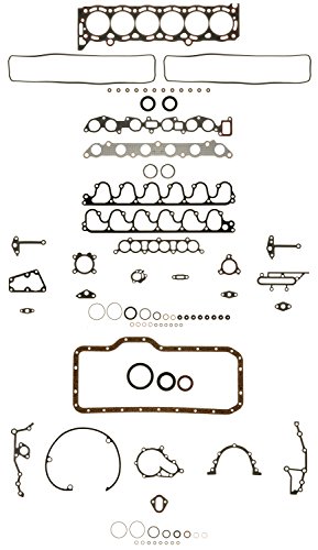 AJUSA 50100100 Jeu complet de joints d'étanchéité, moteur avec joint culasse cylindre, tige soupape FIBERMAX 8427769225277