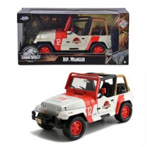 Jada Toys Jurassic Park 1992 Jeep Wrangler 1:24 4006333080463 Jada Toys Jurassic Park 1992 Jeep Wrangler 1:24 4006333080463