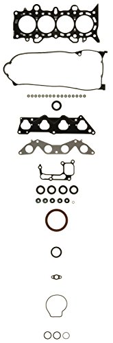 AJUSA 50204600 Jeu complet de joints d'étanchéité, moteur avec joint culasse cylindre, tige soupape MULTILAYER STEEL