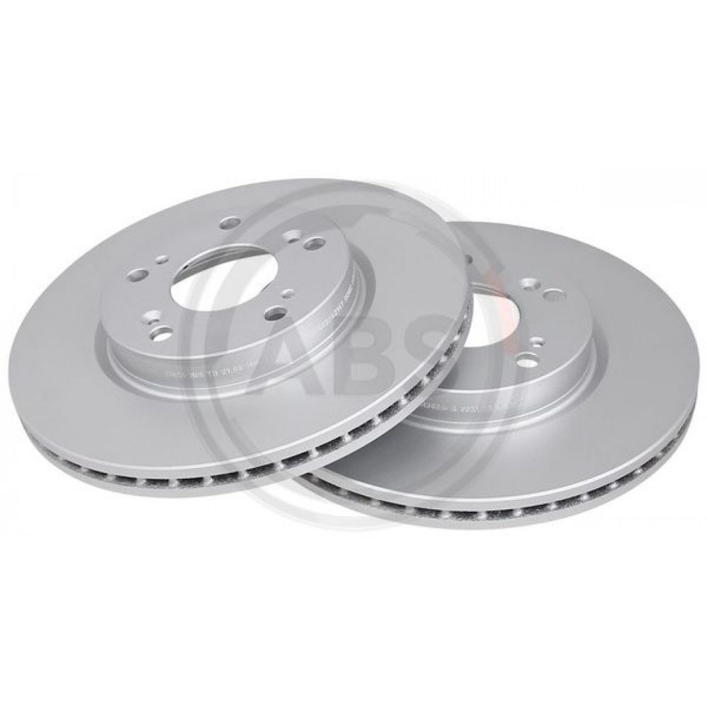 A.B.S. 17659 Disque de frein 282 23 5 114,3 ventilé revêtu HONDA: CIVIC 8 Hatchback, FR V, 8717109375244