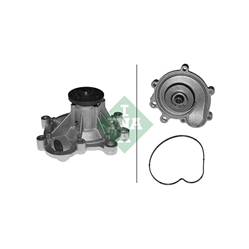 INA 538 0222 10 Pompe à eau avec joint d'étanchéite pour système dentrainement courroie trapézoïdale nervures MERCEDES BENZ: Classe E Coupe 4014870332266