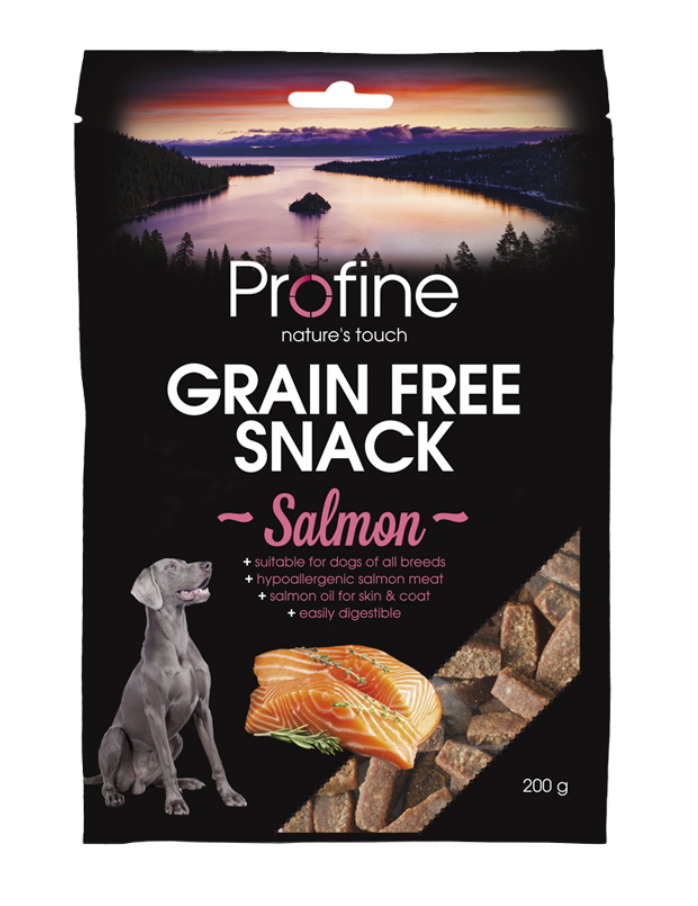 Hundgodis Semi Moist Grain Free Lax 200 g 8595602508327
