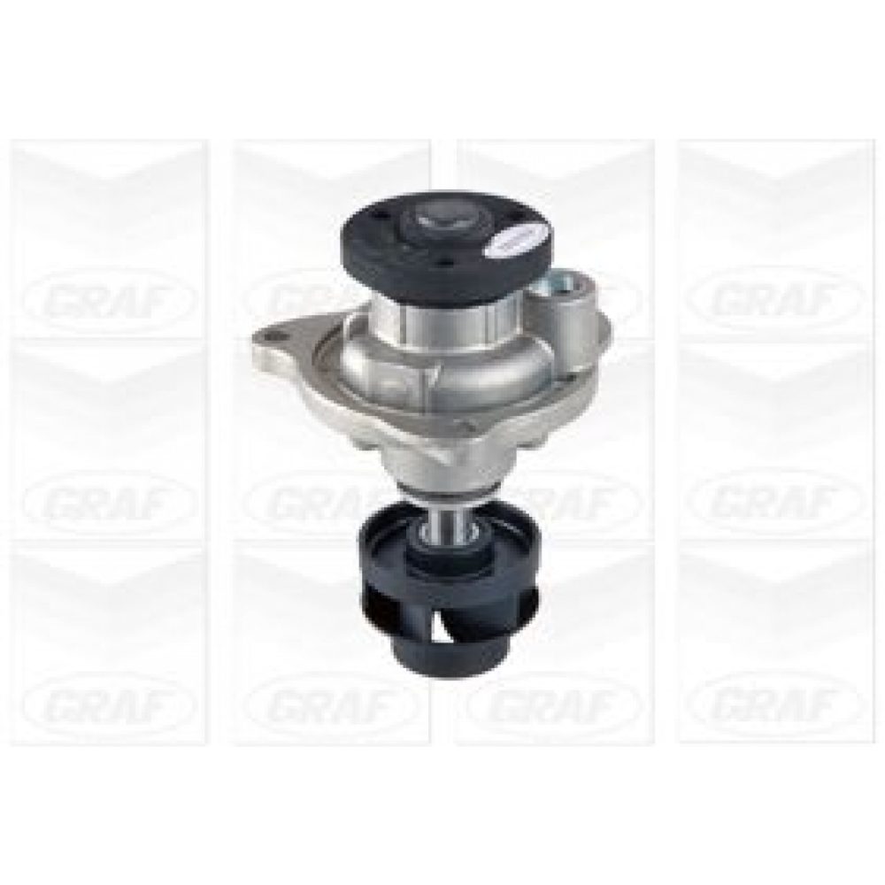GRAF PA902 Pompe à eau avec joint d'étanchéite mécanique Thermoplastique pour système dentrainement courroie trapézoïdale nervures FORD: FIESTA 5 8032747267301