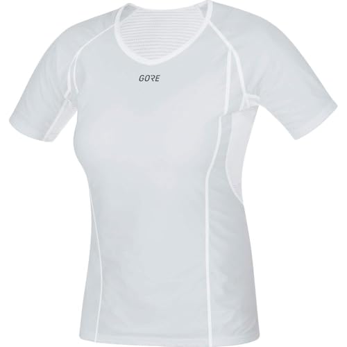 Gore WEAR M Windstopper Base Layer Shirt, Baselayer dam, Light Grey/White, 38 4017912002301