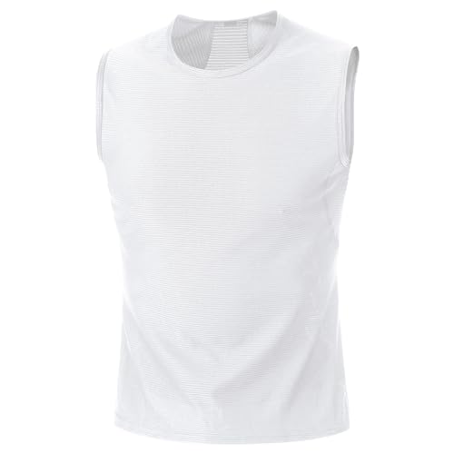 GORE WEAR M Base Layer Ärmlös tröja, herr, Vit, XXL, 100019 4017912002172