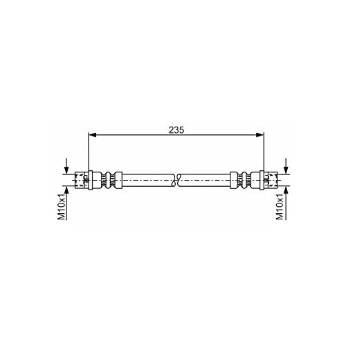 Bromsslang Bosch 1 987 481 008 4047024278479