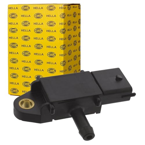 Hella Sensor avgastryck 6PP 009 409-071 - 3-polig skruvad 4082300509809