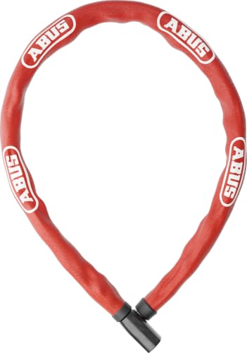 ABUS 4804K, Cykellås Unisex, Röd, 75 cm 4003318724855