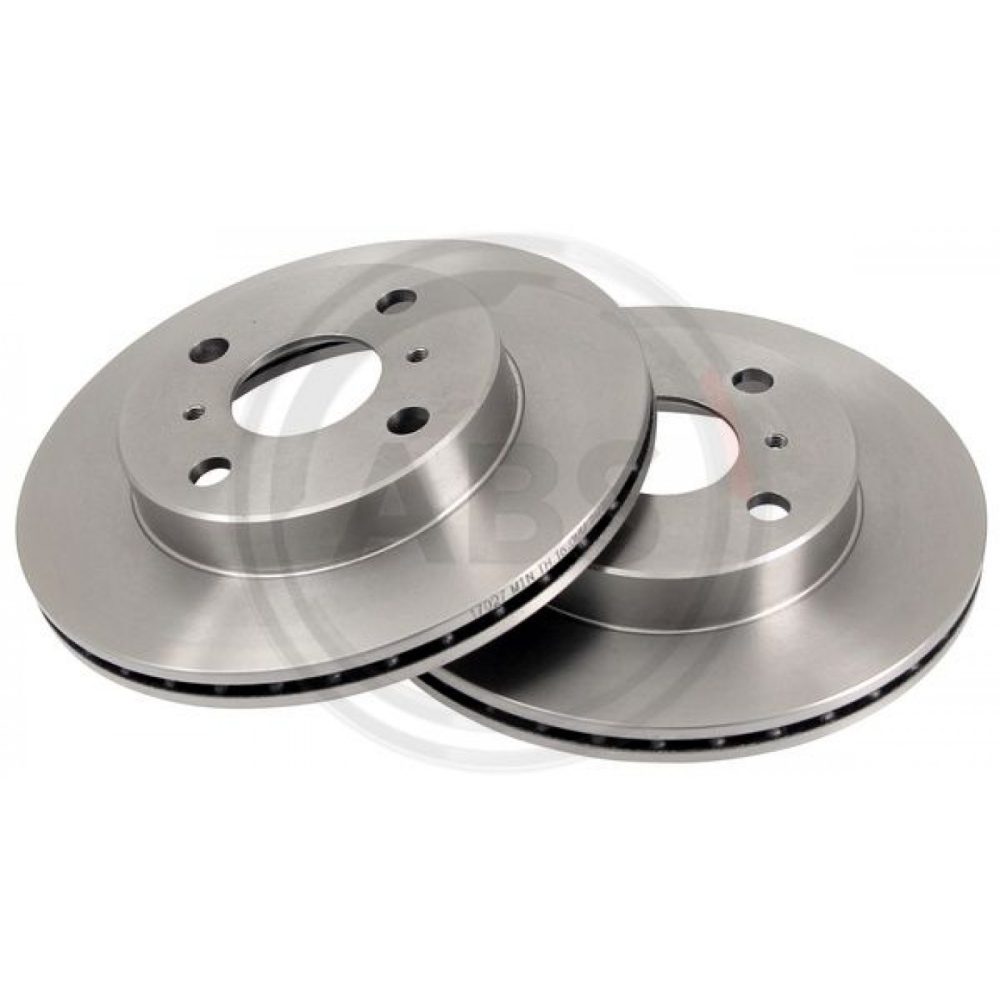 A.B.S. 17027 Disque de frein 235 18 4 100 ventilé revêtu TOYOTA: Yaris I 3/5 portes 8717109022797