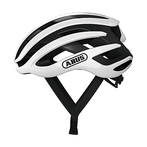 ABUS AIRBREAKER, Casco da Strada Unisex-Adulto, Bianco (Polar White), M 4003318817328