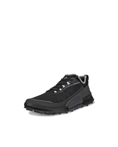 ECCO BIOM 2.1 X Country Sneakers, Storlek: 46, Black Skinn och textil 194890474239