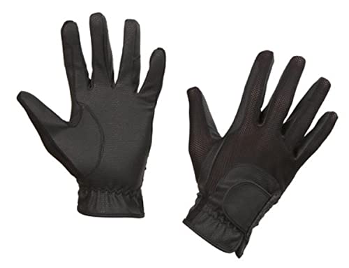 Covalliero Unisex sommarteknik ridhandskar svart, Large 4018653048047