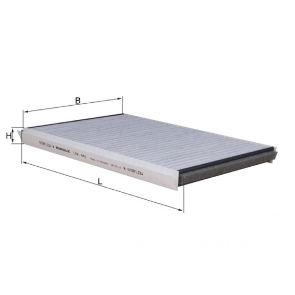 Filter, kupéventilation KNECHT LAK 441 4009026933480