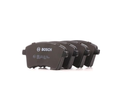 BOSCH 0 986 494 332 Jeu de plaquettes frein Low Metallic avec vis/boulons accessoires RENAULT: Kangoo II / Grand Kangoo, Be Bop 4047024646315